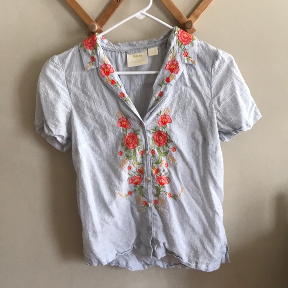 Anthropologie button down top - Picture 2 of 5